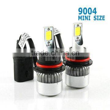 Super bright 36W COB LED headlamp 9007 h13 h4 9004 headlight replcement for 9004 7 hid xenon bulb