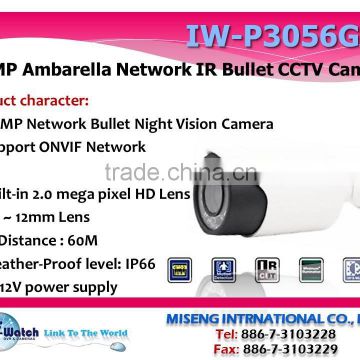 IW-P3056GAT 2.8-12mm Auto focus Lens IR IP Camera