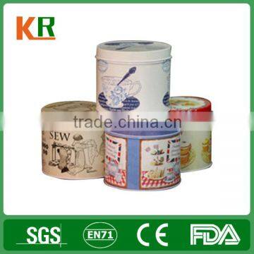 Tin Box Manufacturer Wholesale Printed Round Special Tin Box photo-2