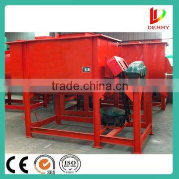 Horizontal portable diesel cement mixer