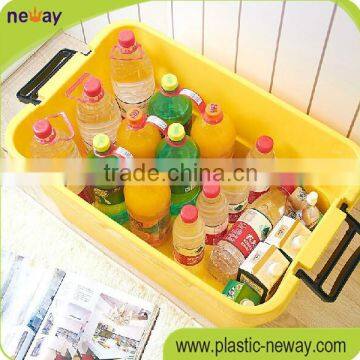 New Arrival PP Eco-Friendly Folding Stocked Keyway Plastic Storage Box photo-3