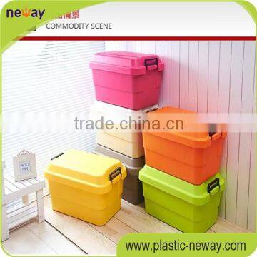 New Arrival PP Eco-Friendly Folding Stocked Keyway Plastic Storage Box photo-4
