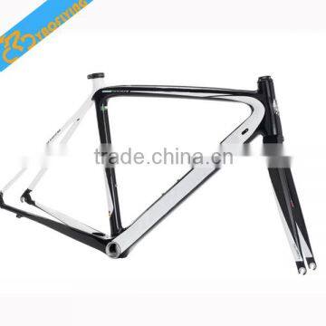 2016 Made in China Carbon Road Bike Frame 50/53/55cm Road Bike Carbon Fiber Frame , Super Light Weight Carbon Frame 850g