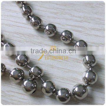 Silver Faceted Ball Chain Curtain photo-3