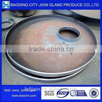 Cold pressing carbon steel tank ends/handhole bottom