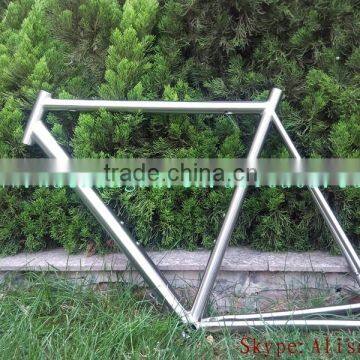 titanium road bike frame inner line routing titanium 700C road bike frame