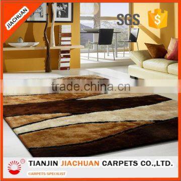 3d design long pile shaggy carpet for home