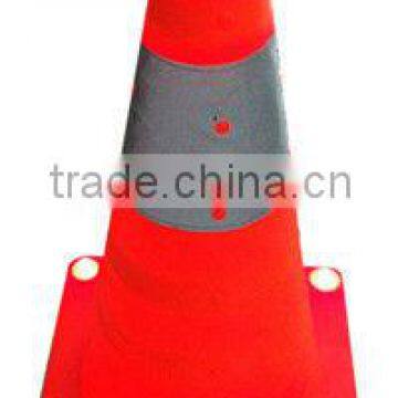 collapsible traffic cone with LED , traffic cone with led ,safety led cones