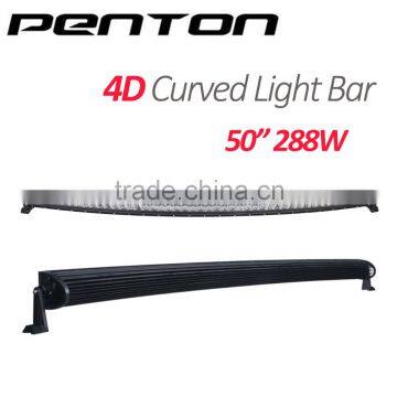 Penton 4D Led Light Bar 288w 4D 4x4 Offroad Led Light Bar Led Headlight 50" Driving Light for Truck Jeep