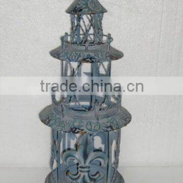 wholesale decorative metal tower lanterns(XY11570)