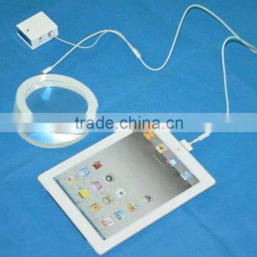 Crystal Tablet PC Stand For Ipad with alarm function!