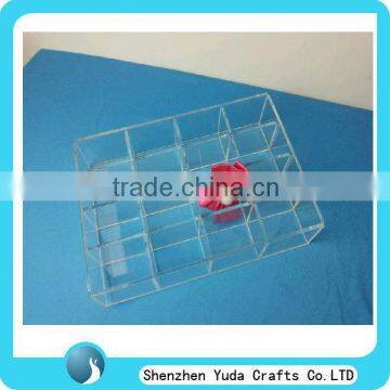 acrylic box divider,jewelry display tray,clear acrylic jewelry organizer box