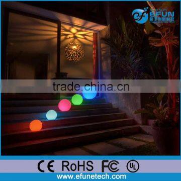 color changing illuminated outdoor led floating glow ball,waterproof led mood ball light