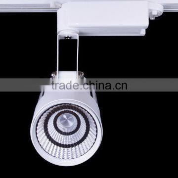 European popular AC85-277V 30w led tracking light/led spotlight