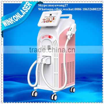 480/560nm Shr Ipl Hair Removal Pimples Treatment Machine Sun-burn Spots Removal