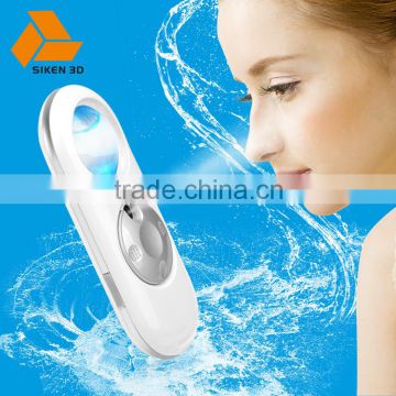 Mini facial nano mist spray siken 3d cold sprayer facial steamer