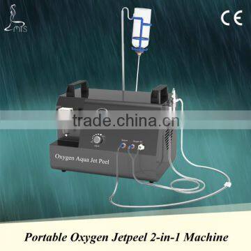 High jet pressure 4 bar portable oxygen jet peel machine for sale