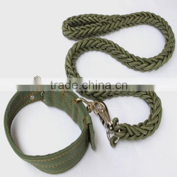 Custom pet products/ Nylon dog collars/ wholesale dog leashes