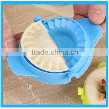 5-Pieces Chinese Homemade Dumpling Maker,Spring Festival Dumpling Mold,Manual Plastic Pastry Pie Press