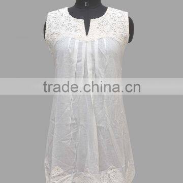 Beachwear Embroidered Ladies Top