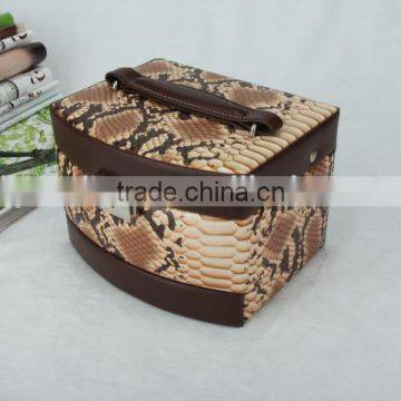 2014 hot sale python lock jewelry box