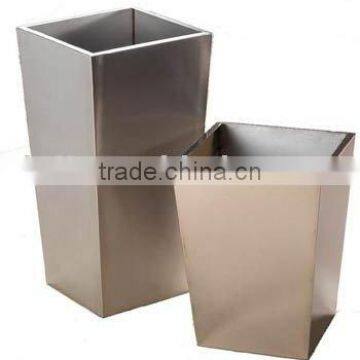 stainless steel flower pot