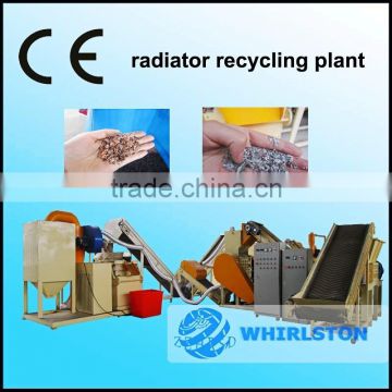 whirlston air conditioner radiator recycling plant