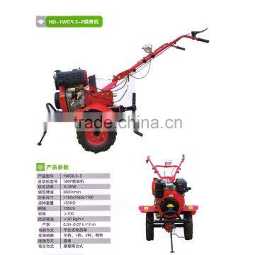 HD-1WG6.3 Mini china walking tractor Tiller/Micro cultivator/ Micro Tillage