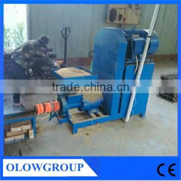 widely used wood sawdust briquette block press machine