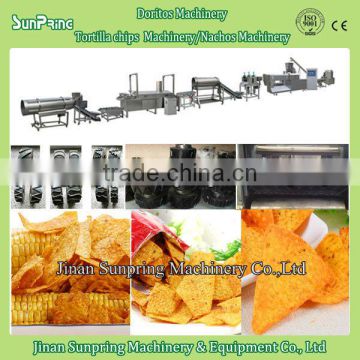 Corn Chips Doritos Frying Making Machine