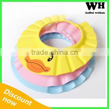 2015 soft stretchy hairdressing washing hat baby shampoo cap