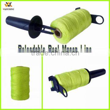 500 Feet Neon Green Reloadable Reel Nylon Mason Line