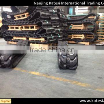 Rubber Crawler Track for Kubota Excavator, Combine Harvester , Car, Lawn Mower, Trucks photo-2