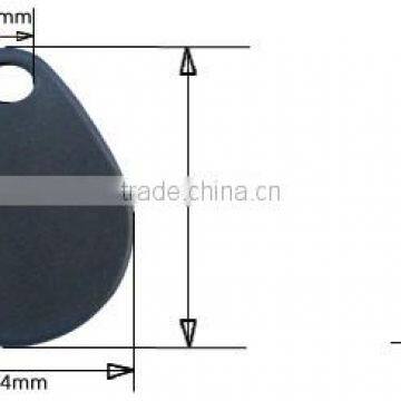 hanging in clothes silicone rfid laundry tag