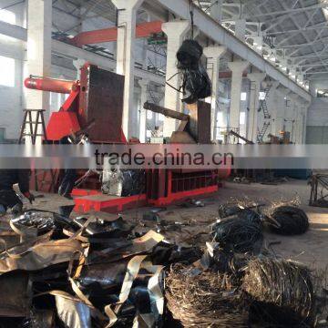 Hydraulic Scrap Metal Aluminium Baler Machine 4000KN photo-4