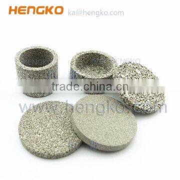 Sintered SS Filtering Gase Liquid Porous Metal Disc photo-4