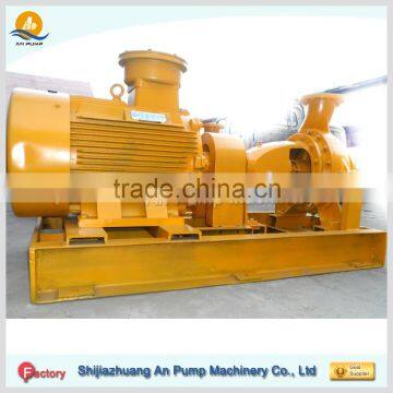 Horizontal centrifugal water pump for irrigation system