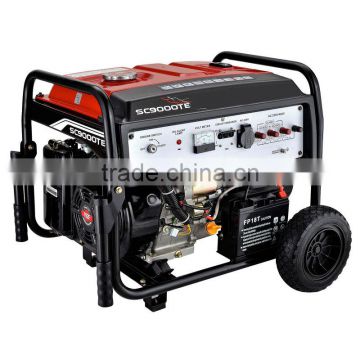 7KW GASOLINE ENGINE GENERATOR SETS SC9000