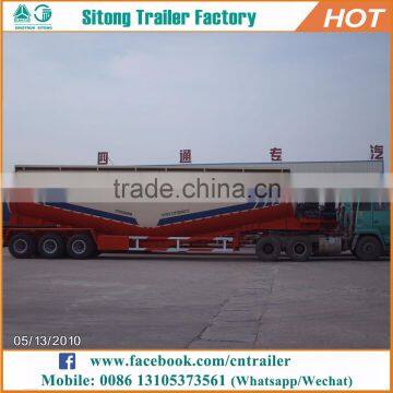 Tanker Trailer Rental Bulk Powder Transport Cement Silo Semi Trailer