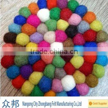 Decorating Christmas Felt Balls/felt Ball photo-5
