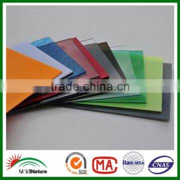 Bayer Material 8mm PC Solid Sheet Ten Years Guarantee Frosted pc Sheets With UV photo-3