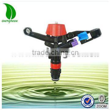 5035 garden irrigation sprinkler system plastic impact adjustable sprinkler with damper