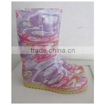 Pvc Fashion Funky Lady Rain Boots photo-6