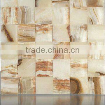 Cheap yellow onyx mosaic