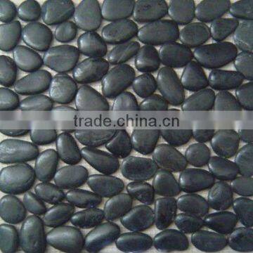 Polished Black Pebble Stone