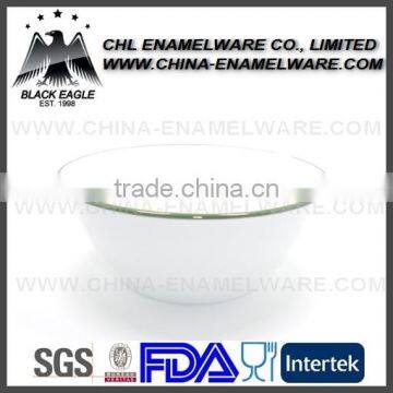 China supplier color customized enamel mixing bowl