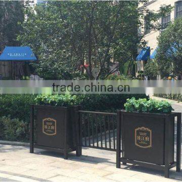 FO-237 Outdoor Garden Fiberglass Flower Planter for Decor photo-4