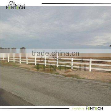 Horse Fence Tan Post and Rail photo-2