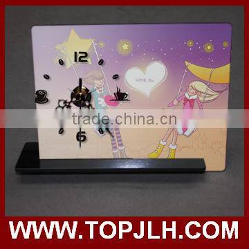 DIY Blank Coated Customed Printed Wooden Wall Clock photo-4