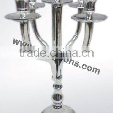 Cheap Aluminum Silver Candelabra photo-5